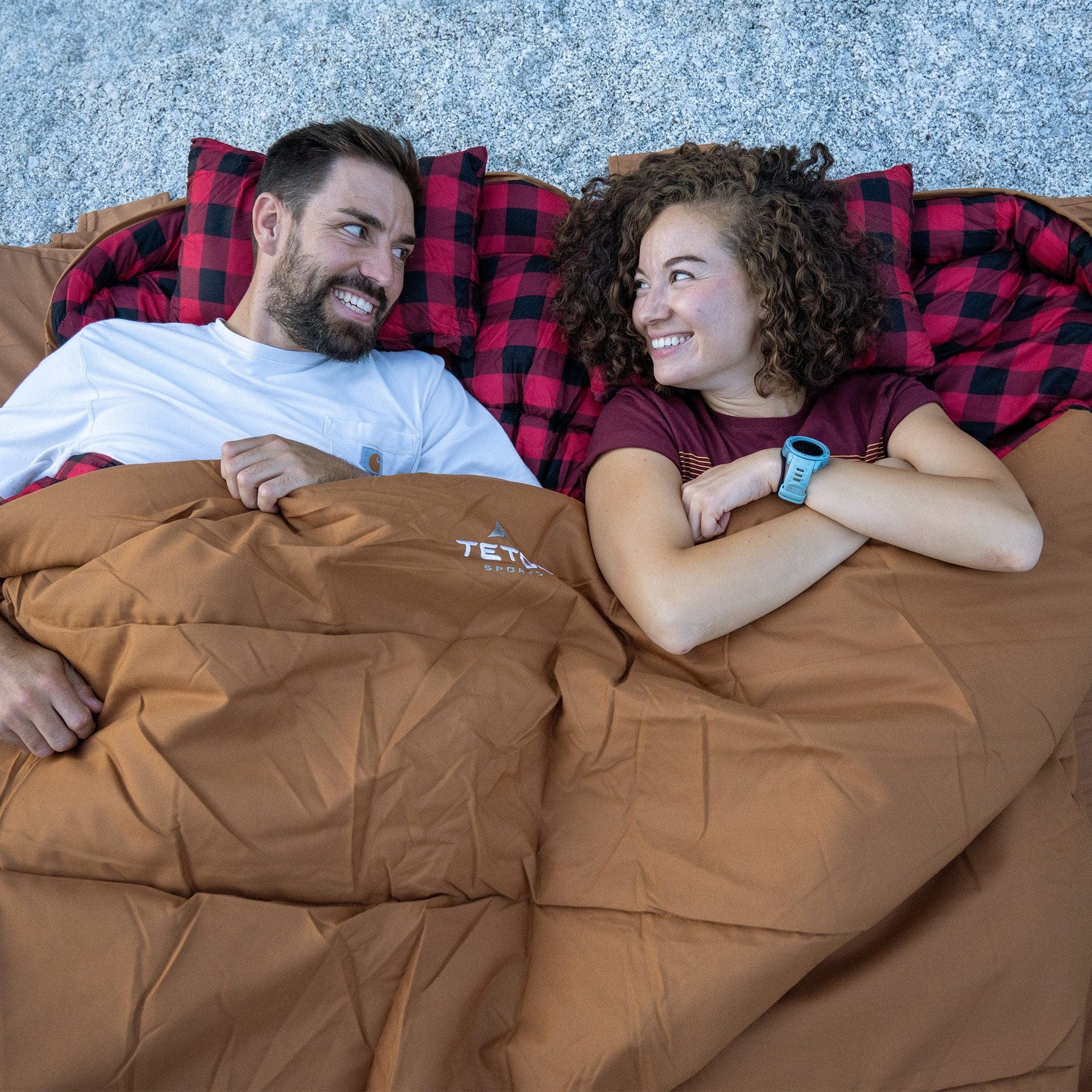 TETON Sports Bridger 20˚F Canvas Mammoth Double Sleeping Bag