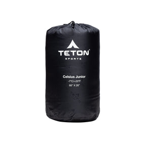 TETON Sports Li'l Celsius 20° Junior Sleeping Bag Ocean 10151S