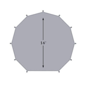 TETON Sports Sierra Tent Footprint 16' Diameter 2013FP