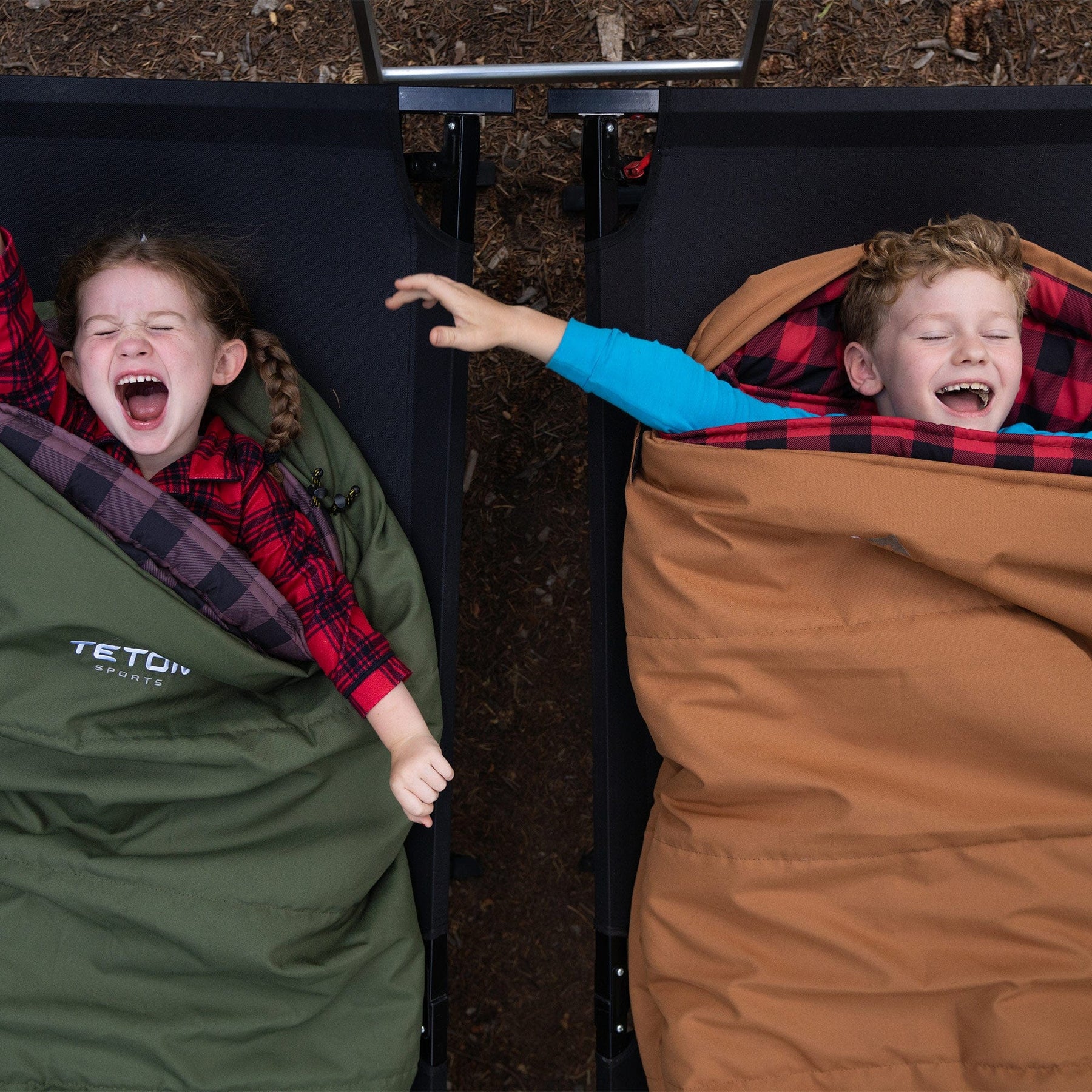 TETON Sports Li'l Bridger 0˚F Canvas Sleeping Bag for Kids